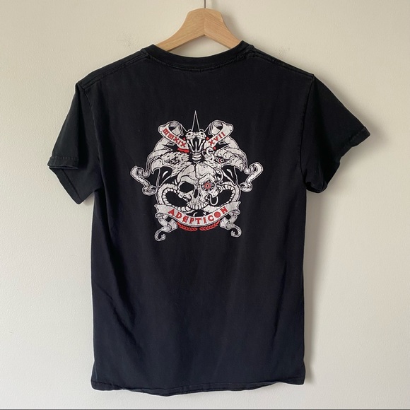 💙 Adepticon Wargaming Skull Graphic Tee - Picture 5 of 7